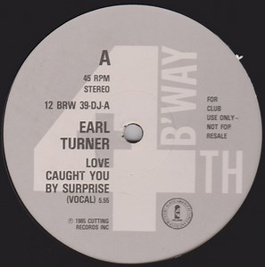 Earl Turner - Love Caught You By Surprise