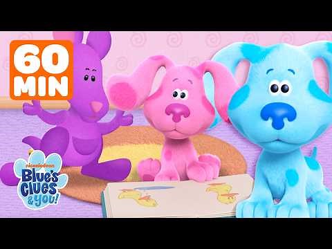 Blue & Josh Tell, Create & SKIDOO Into Stories! 📚 1 HOUR | Blue's Clues & You!
