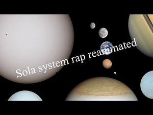 Days of the solar system songs: Solar System rap reanimated