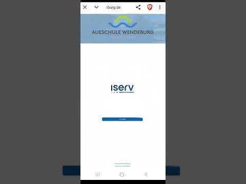 In der Iserv-App anmelden