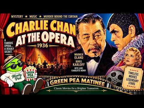 Charlie Chan at the Opera (1936) | Warner Oland & Boris Karloff | Classic Mystery
