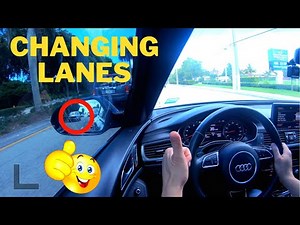 HOW TO CHANGE LANES WHILE DRIVING (Tips for Driving Test)