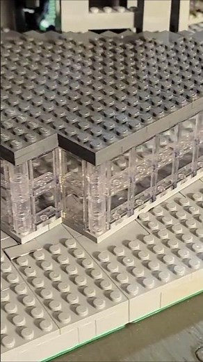 Building the ticket office on my Lego build of U.S. Bank Stadium #nfl #football #skol