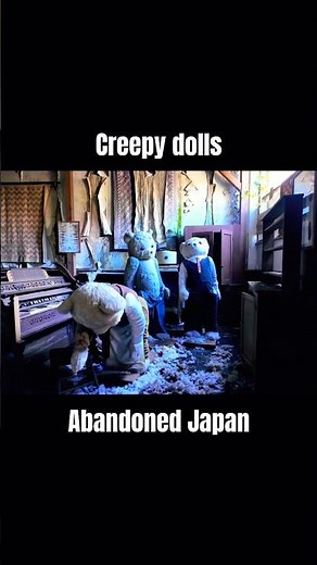 LifeSize dolls in Abandoned western village amusement park #japan #travel #haikyo