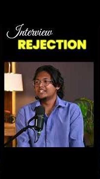 How to Handle Interview Rejection | Freshers Must Watch 💔