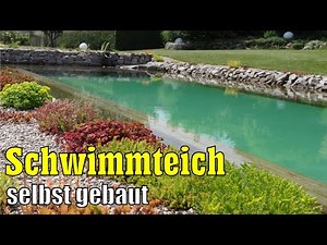 Swimming pond, self-built