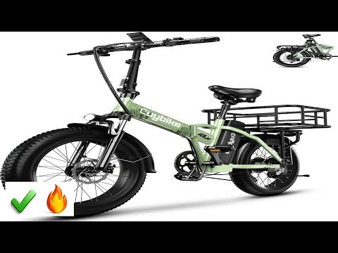 1000W Folding Electric Bike 48V 20AH Removable Battery E Bike 30+MPH 80 Miles Max Range - B0F4D6BJYZ