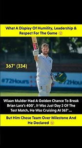 What A Display Of Humility, Leadership & Respect For The Game367* (334)