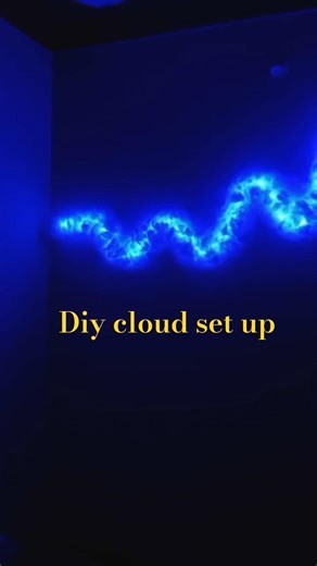How to make DIY cloud light set up #shortfeed #shortvideo #shorts #clouds #light