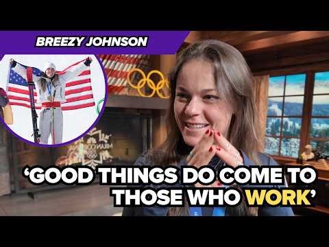 How Breezy Johnson won Olympic gold after years of setbacks | INTERVIEW