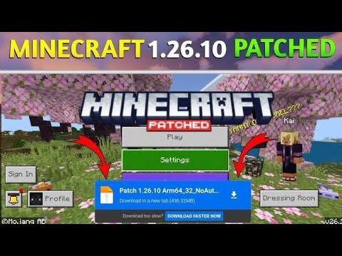 Minecraft Latest version 1.26.10 APK Download FREE 😱 | MCPE LATEST VERSION (DIRECT LINK) | Mediafire