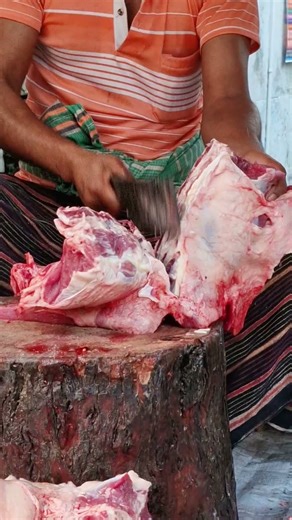 Big Beef processing skills by best knife #reels #shorts