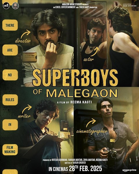 Superboys of Malegaon (2024) ⭐ 7.7 | Comedy, Drama