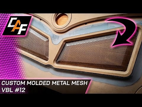 Molded Metal Mesh for CUSTOM Speaker Grills - CarAudioFabrication