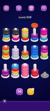 Nut Sort Level 639 Walkthrough | Nuts — Color Sort 639 solution