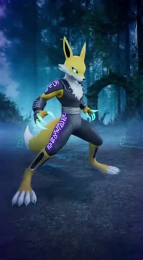 Digimon version of renamon @Digitamer_Ino