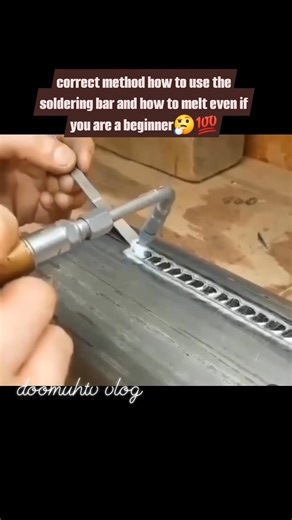 correct method how to use the soldering bar and how to melt even if you are a beginner #doomuhtvvlog #highlightsシ゚ #leadwelding #fabrication #tigwelding #metalfabrication #highlight #contentcreator #fblifestyle #welding | Oliver Zamora | Facebook
