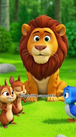 This Lion Was Afraid to Roar… Until This Moment 🦁🔥 | 3D Cartoon Short
