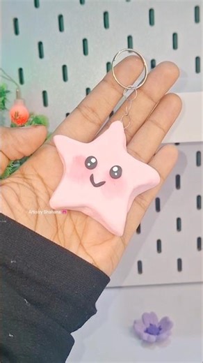 Star ⭐ key chain #diy #art #shorts