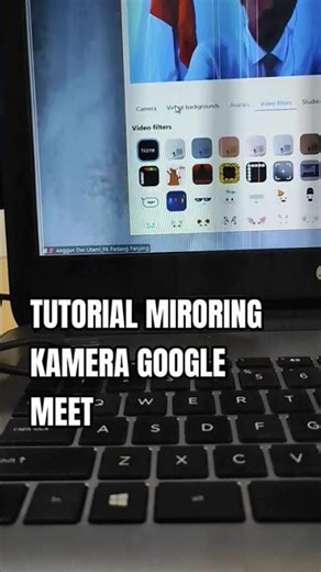 Tutorial Mirror Kamera Zoom Meeting #zoommeet #reels