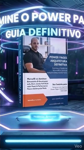 🚀 Sites Sem Código com Power Pages em 5 Min! Ebook Grátis? Link Amazon