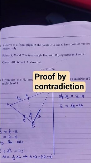 proof by contradiction p4 ial pure math