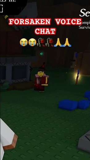 Playing With VOICE CHAT in Roblox FORSAKEN