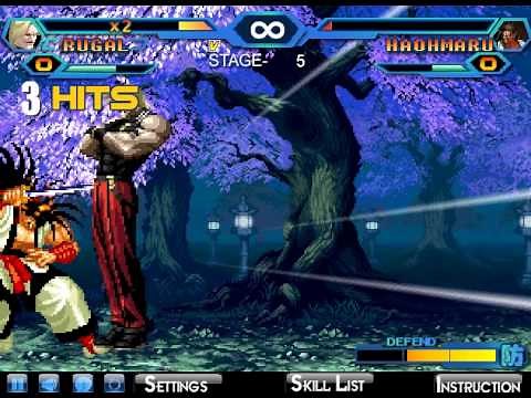 KOF Wing 1.9 - Rugal Gameplay
