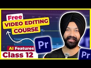Premiere Pro Course ✨ Class 12 ✅ AI Features in Adobe Premiere Pro