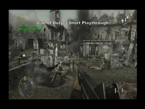 Call of Duty 3 (Easiest) Short Playthrough with no Cheats on the Ps3 :D #Playstation #Sony #Ps3