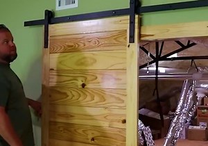 4.9K views · 15 reactions | Sliding Barn Door DIY Build | The Kelley's country life | Facebook