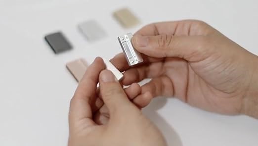 25.0x3.0mm  Flat Magnetic Clasps for Jewelry Making