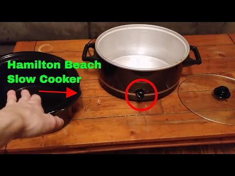 ✅ How To Use Hamilton Beach Slow Cooker Crock Pot Review
