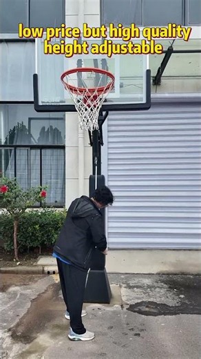 Let's show you our adjustable basketball hoop – simple setup, budget-friendly!