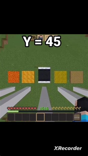 Minecraft fall damage #minecraft #shorts