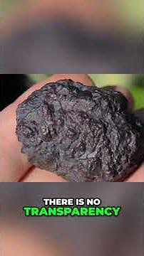 Black Diamond: The Mysterious Carbonado Explained #shorts