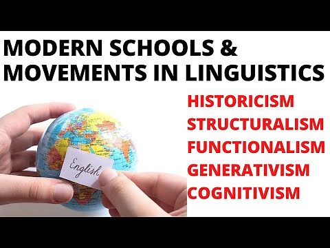 Linguistics School of Thoughts | Historicism Structuralism Functionalism Generativism Cognitivism