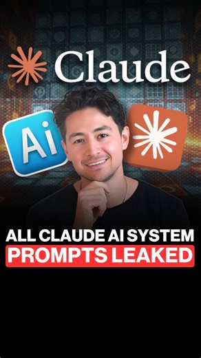 Nick Saraev on Instagram: "Comment "CLAUDE" to get this github repo with all system prompts that Claude AI uses. Someone just leaked the full system prompts that Anthropic's Claude uses across all their products. And now they are all available on this GitHub repo. For free. We're talking prompts from Claude Code. Opus 4.5. Sonnet. Their memory system. Plan Mode. Web search. Everything. This is huge. These are the exact instructions a billion-dollar company uses. They structure how Claude thinks.