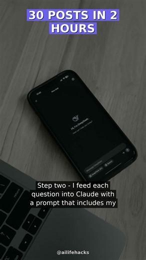 How I Use AI to Write 30 Blog Posts Per Week