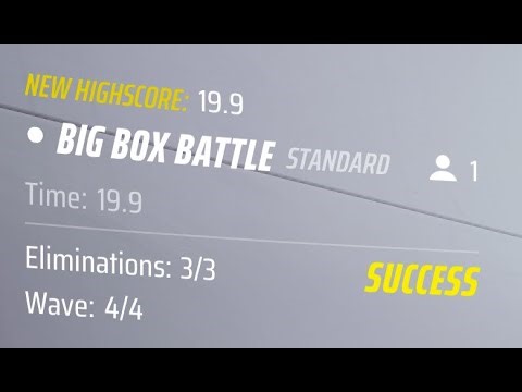 Big Box Battle 19.9 Second Speedrun [THE FINALS] (Wave Skip Glitch, Solo)