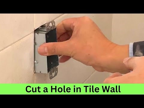How to Cut Tile Wall for an Outlet | Easy DIY Step by Step