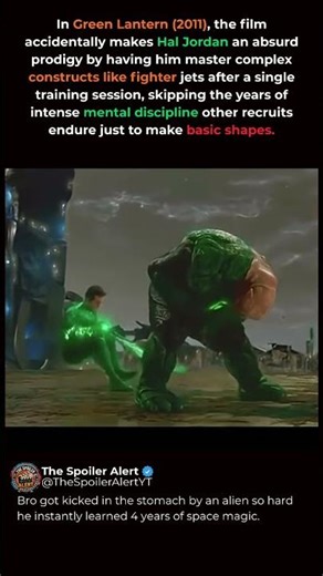 The Green Lantern Plot Hole Nobody Noticed #GreenLantern #DCUniverse #shorts