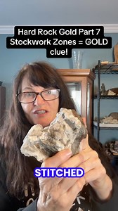 Hard Rock Gold – Part 7 ⛏️💛 Today we’re talking about stockwork zones — those hard rock areas that look like they’ve been stitched together with a spiderweb of tiny quartz stringers. This is important because gold doesn’t always sit in one clean vein. In stockwork zones, the gold can be spread throughout the whole fractured zone, and the best clues are often the rust staining, dirty quartz, and altered wall rock. ➡️ Part 8 next: how to sample & test stockwork properly so you don’t miss the good