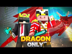 I Joined "DRAGON ONLY" Minecraft SMP