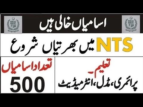 NTS Jobs 2024 - National Testing Service Jobs 2024 - Online Application