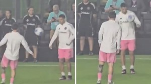 Messi’s insane skill in warm-up with Luis Suárez leaves everyone stunned