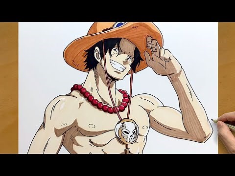 How to Draw Portgas D. Ace Step by Step || One Piece Anime Drawing || Ace Drawing