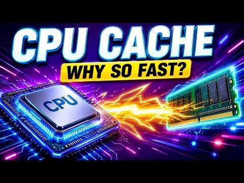 CPU Cache Explained in Minutes | L1, L2 & L3 Cache Made Simple