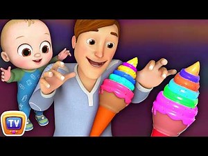 Johny Johny Yes Papa Ice Cream Song + More 3D Nursery Rhymes & Kids Songs - ChuChu TV