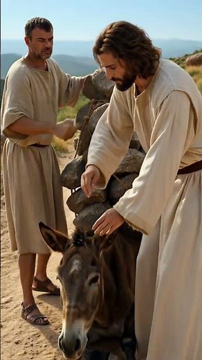 Jesus Says Be Kind to Animals 🕊️ A Christian Message of Compassion